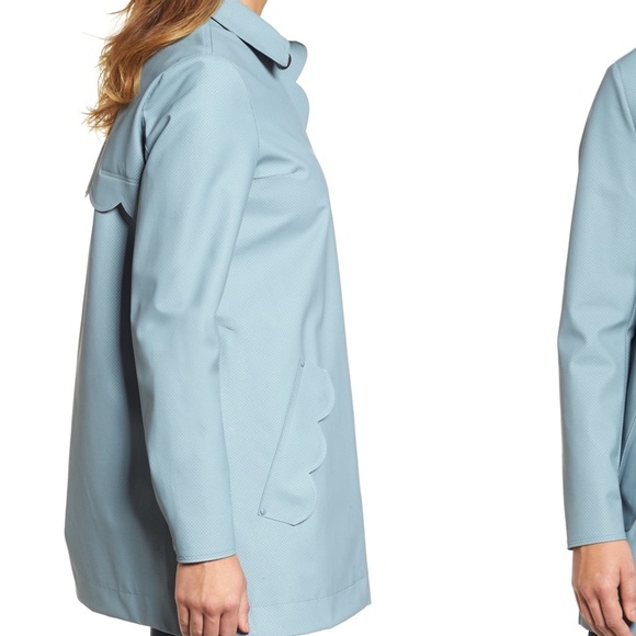 {Hunter} Blue Mist Raincoat - Picture 5 of 11